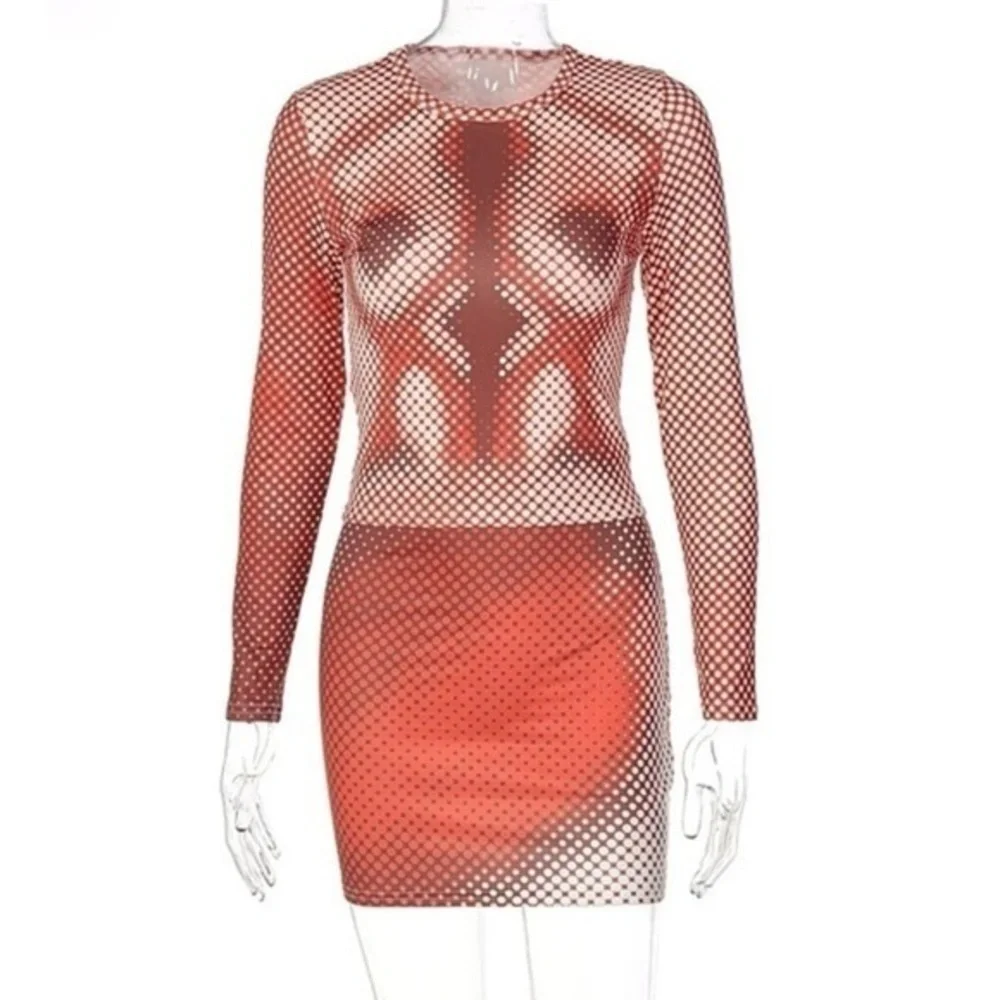 Designer Inspired Skirt Set - Picture 2 of 7
